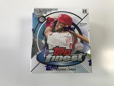 2023 Topps Finest Baseball HOBBY BOX Factory Sealed with 2 Autos