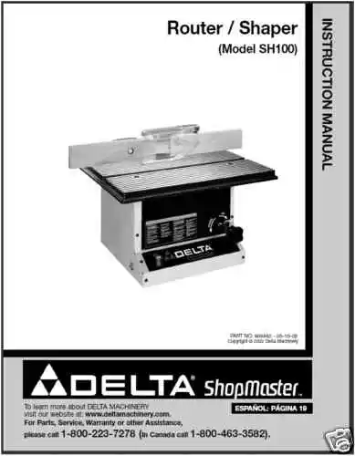 Delta on sale router shaper