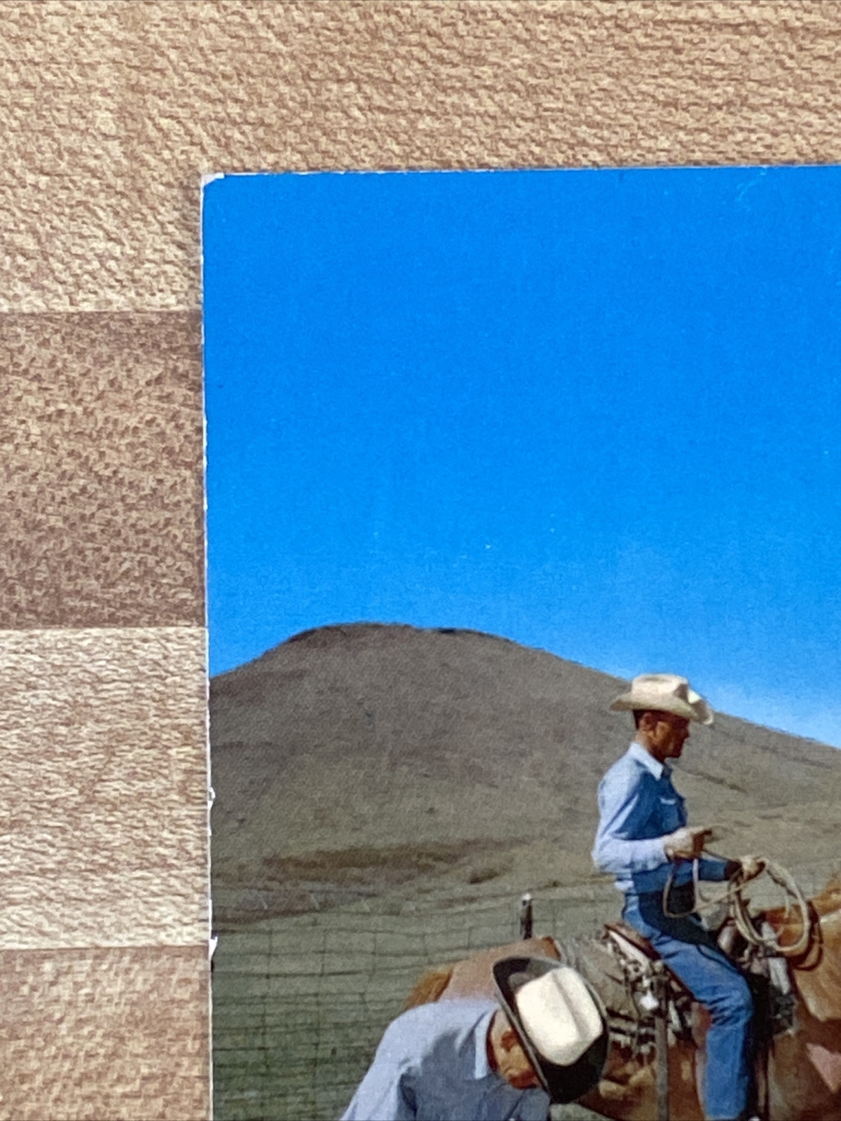 Miller's News Branding Time Postcard Mobridge, South Dakota View