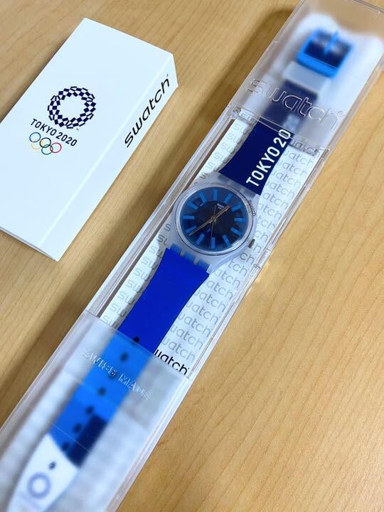 [新品・未使用] Swatch Tokyo 2020 限定モデル NEW TOKYO 2020 Swatch Watch Tokyo Olympics Limited From