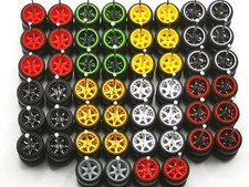 Promo Hot Wheels 6 Spoke Rubber Tire 26 Set Mix 10 Colors Series Jdm Real Riders