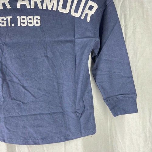 Under Armour Youth Girls Heatgear Loose Fit Long Sleeve Shirt Size XS - Picture 4 of 7