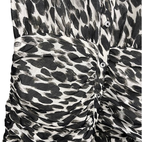Mini Vestido Anthropologie Maeve Semele Leopardo Talla 10 - Imagen 8 de 12
