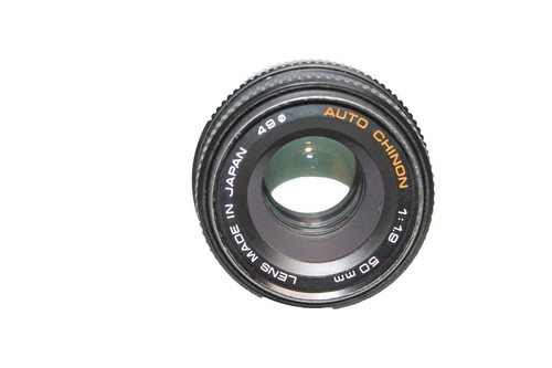RARE! Auto Chinon 45mm f2.8 Pancake Lens Pentax K-Mount w/Caps