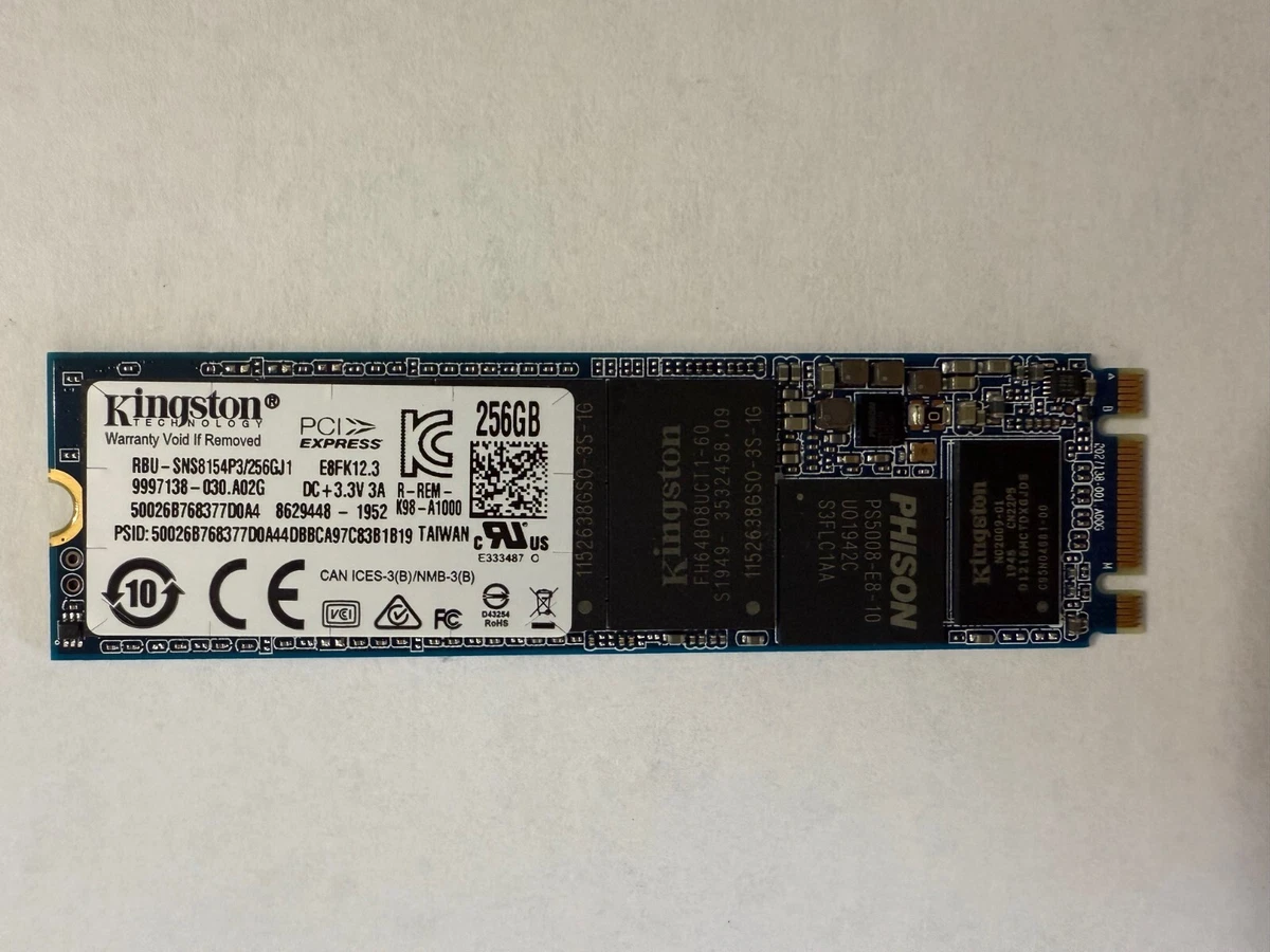 Kingston M.2 Interface 256 GB Solid State Drives for sale - eBay