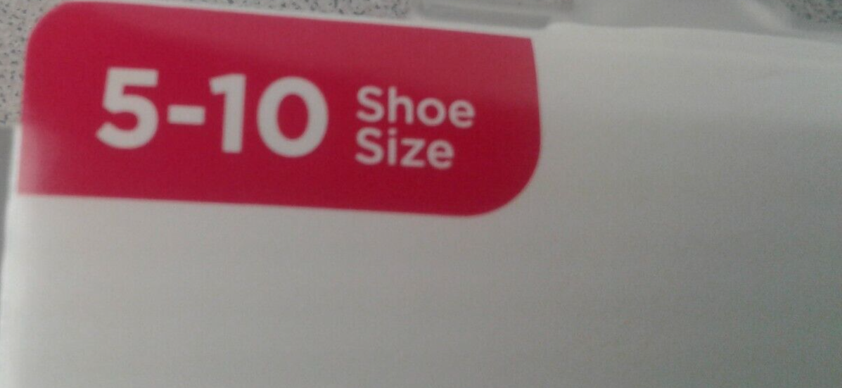 SAOLA Peds suola massaggiante donna 3 paia fodere nere ultra basse taglia 5 10 nuove (65