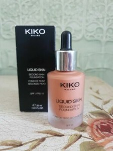 kiko liquid skin second skin foundation