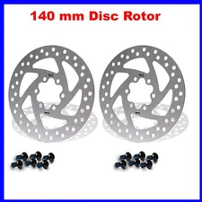 2 PCS 140mm Disc Rotor Brake for Electric Scooter Fit Nanrobot D6+ Mantis King