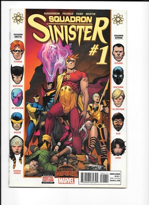 Squadron Sinister #1 Marvel Comics August 2015