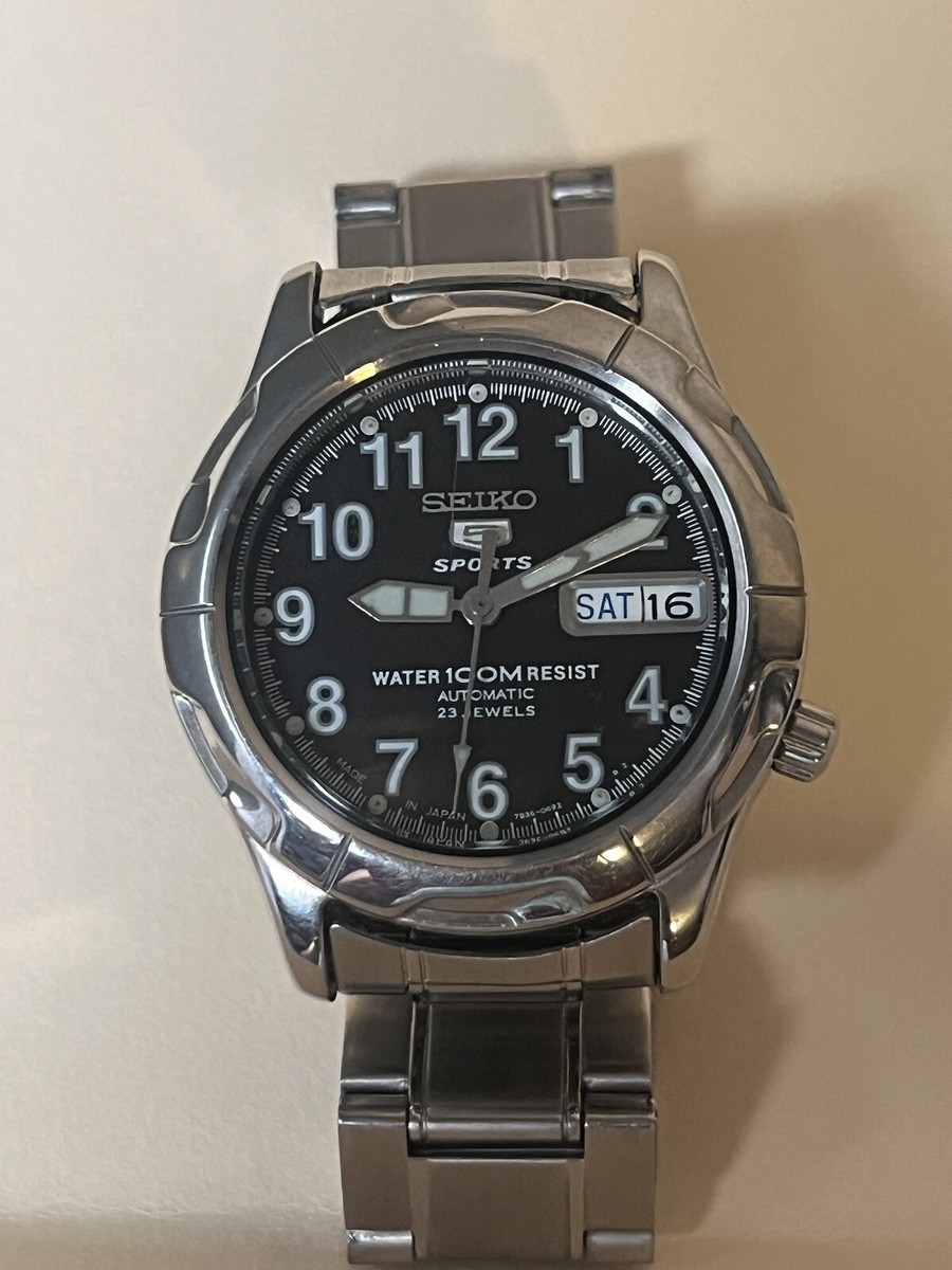 Seiko Sports Automatic 23 Jewels Mens Watch