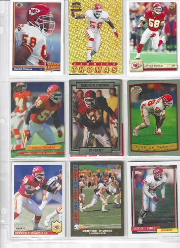 Derek Thomas - 18 Karten Lot - Kostenloser Versand