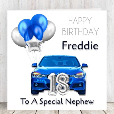 Personalised Birthday Card Friend Brother Grandson Nephew Son Husband ...