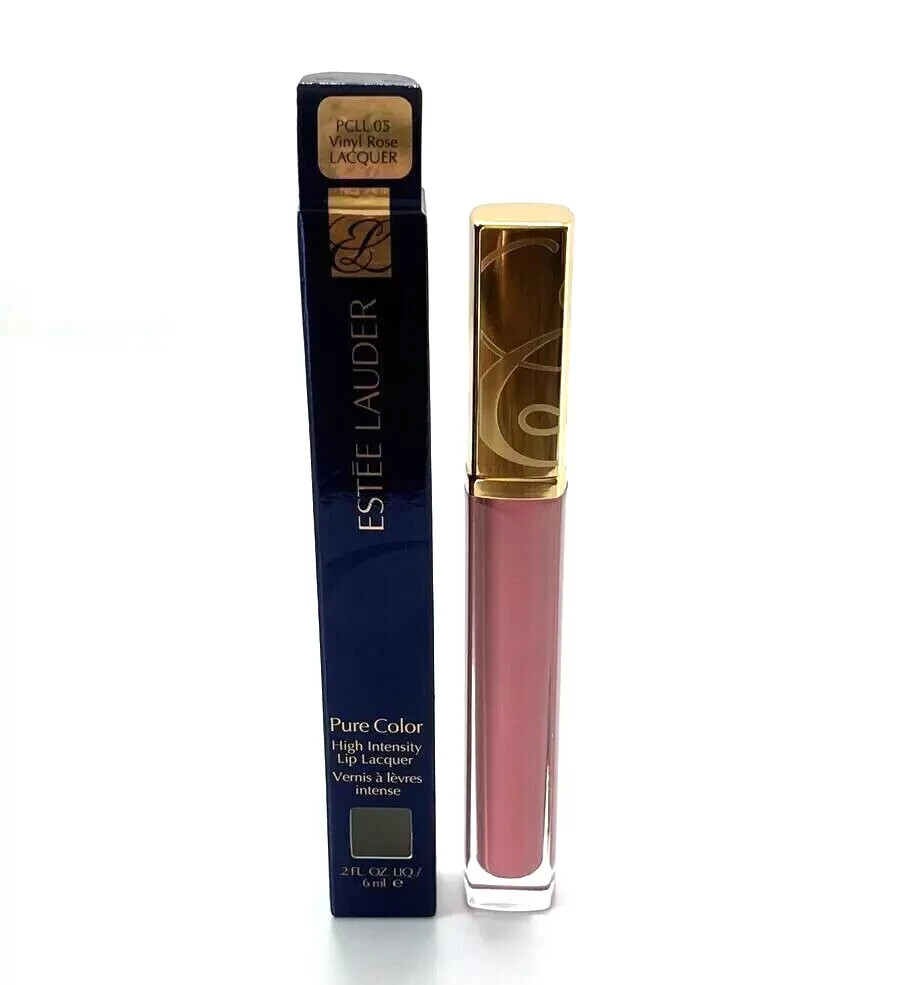Estee Lauder Pure Color High Intensity Lip Lacquer (PCLL 05 Vinyl Rose) 6ml
