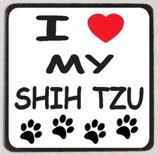 I Love My Shih Tzu Refrigerator Magnet M126