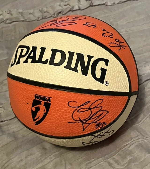 CHICAGO SKY Signed WNBA Basketball 2012 Mini 6" Ball SYLVIA FOWLES SWIN CASH + - Image 3 of 4