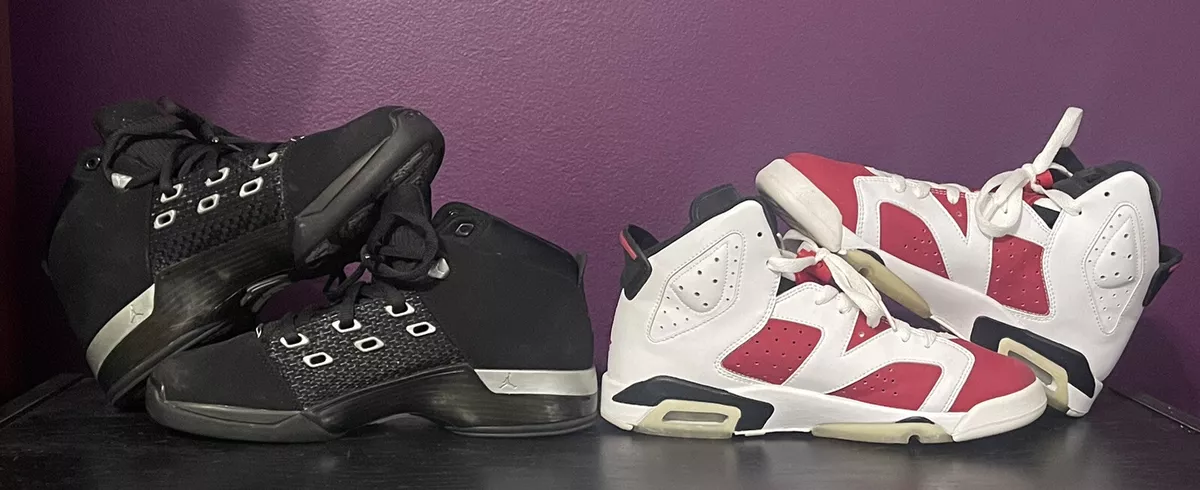 Nike Air Jordan 6/17 Countdown Pack CDP Collezione Size 6.5Y Carmine Retro 23