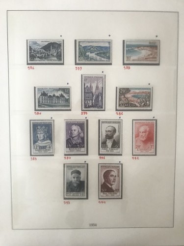 L' AFFAIRE: FRANCE SUPERBE COLLECTION TIMBRES 1941 - 1958 NEUFS LUXE A VOIR ! - Picture 4 of 4