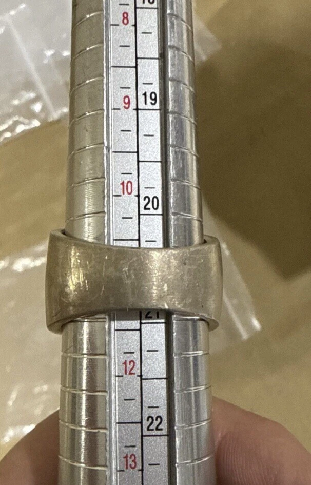 Anillo de sello DIESEL Only The Brave para hombre talla 11 de plata de ley 925 Foto 3 de 4