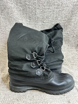 Sorel Snowbear Canada Mens Black Tall Insulated Winter Snow Boots Size 7 Sorel Snowbear Canada Mens Black Tall Insulated Winter Snow  main image 3