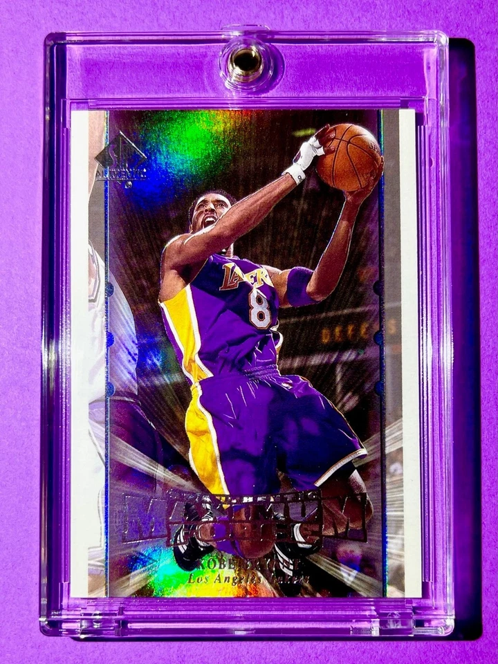 Kobe Bryant RARE UPPER DECK SP AUTHENTIC MAXIMUM FORCE INSERT NBA LAKERS - MINT! - Image 4 of 4