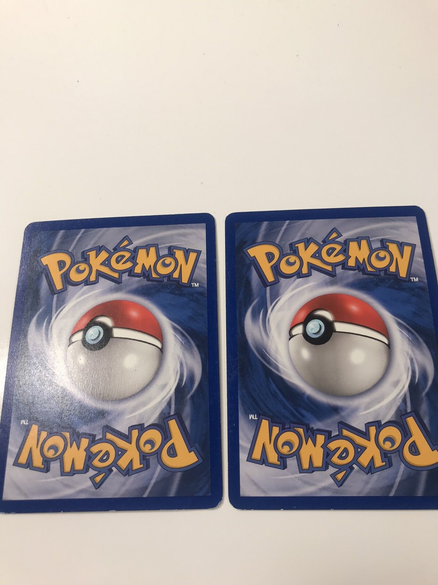 2x Zigzagoon 7/10 Non-Holo Trainer Kit Pokemon Card ~ NM