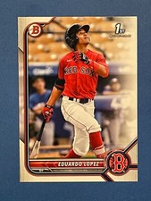 EDUARDO LOPEZ 2022 1st Bowman Prospect #BP-134 Red Sox