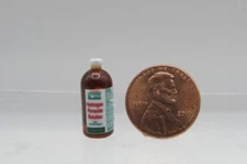 Dollhouse Miniature Detailed Replica Hydrogen Peroxide Bottle HR52144