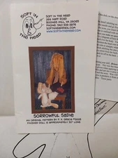 Primitive Style Sewing Pattern Bunny Rabbits PATTERN ONLY 2005