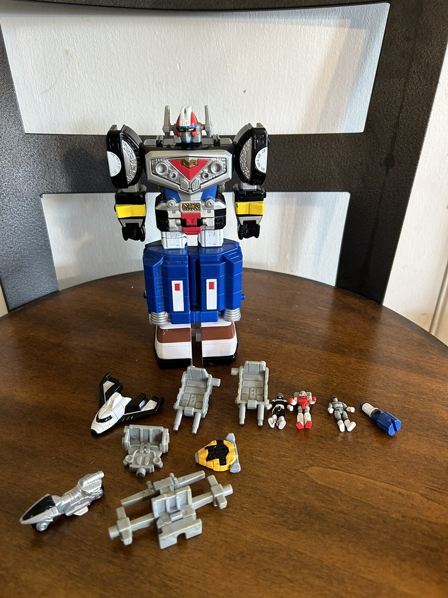 Power Rangers In Space Micro Playset Mega Voyager Complete