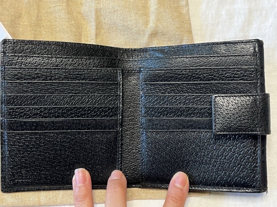 AUTHENTIC Gucci black monogram wallet - image 7