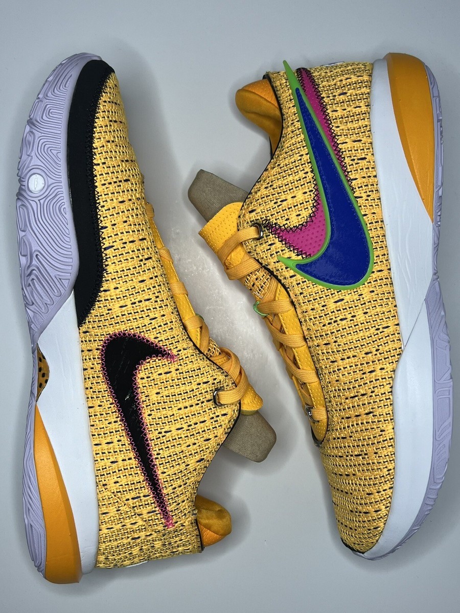 Nike Lebron XX 20 James Gang Laser Orange Sneakers, Men Size 12