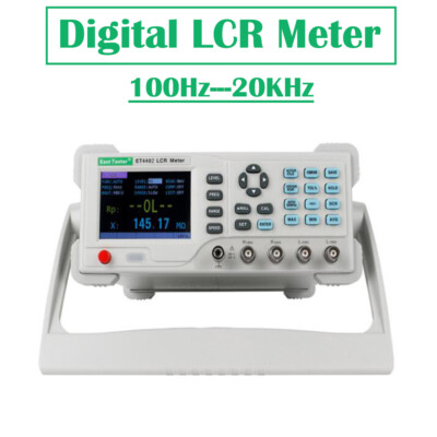 Digital Bridge LCR Tester Impedance Electrolytic Capacitance Measurement Meter