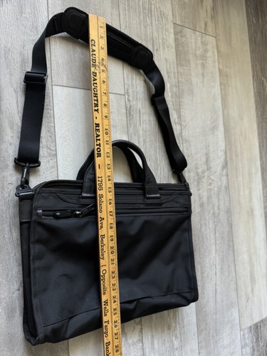 Tumi 26110D2 Alpha 2 Slim Deluxe Ballistic Nylon Portfolio Bag Fits Laptop/iPad - Picture 7 of 14