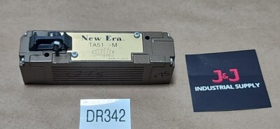 *PREOWNED* New-Era TA51-M Pneumatic Directional Solenoid Valve + Warranty!