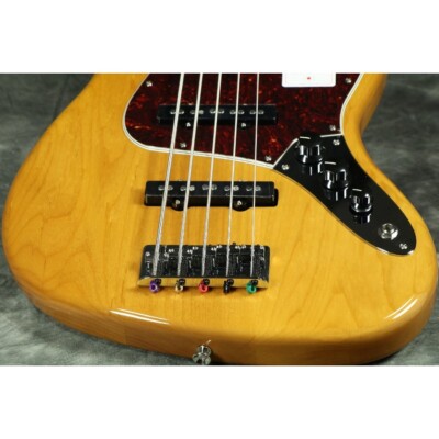 Fender Made in Japan Hybrid II Jazz Bass V Vintage Natural 5