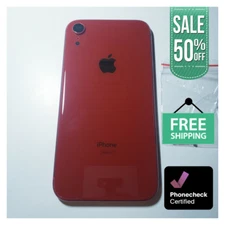 Apple iPhone XR Black Red White 64GB Fully Unlocked Smartphone ATT Verizon iOS