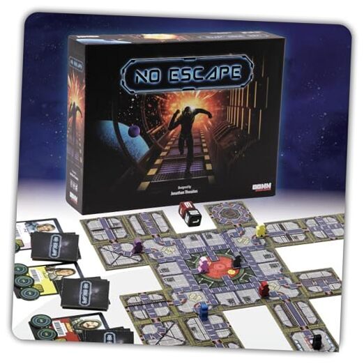 No Escape Board Game - Strategy Board Games for Adults, Family Games, Party-image