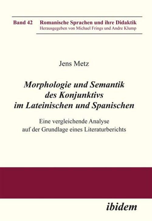 Thumbnail - Morphologie Und Semantik Des Konjunktivs Lateinischen Und Spanischen |