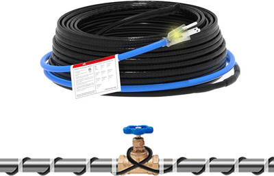 TDSF1-CT 100Ft Water Pipe Heat Tape with Self-Regulating Technology, ETL Certifi