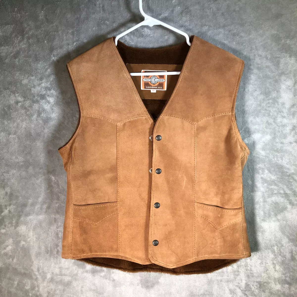 Pioneer wear top leather vest