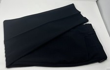 Armand Basi All Black Dress Pants Straight Leg Pants with Pockets Sz 32