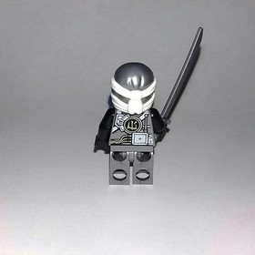 2017 LEGO NINJAGO Zane Ninja MINIFIGURE W/ Weapon New From set 70624 minifig