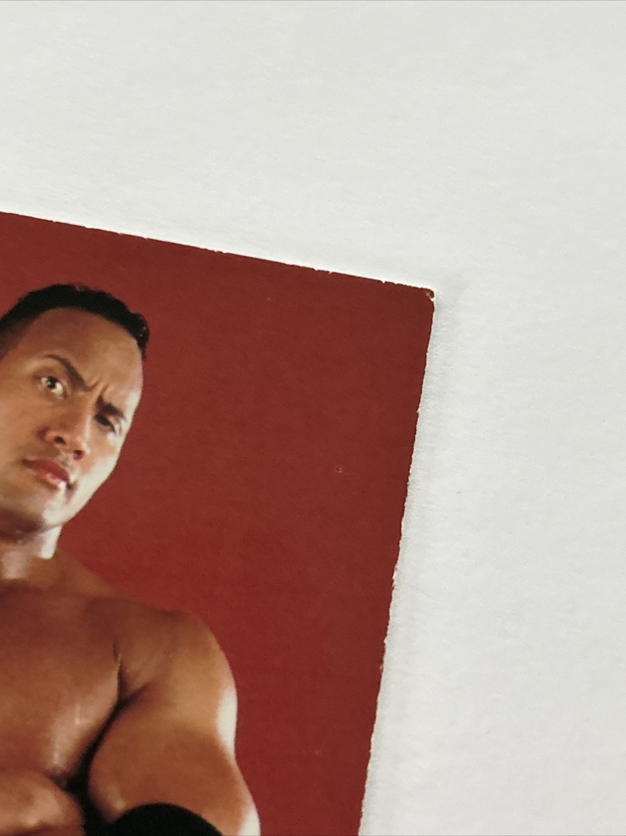 1998 Comic Images WWF Superstarz #8 THE ROCK Dwayne Johnson Rookie