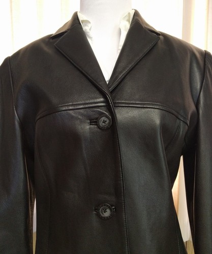 Lamb Skin Blazer Gianna Lorenzi Italy 