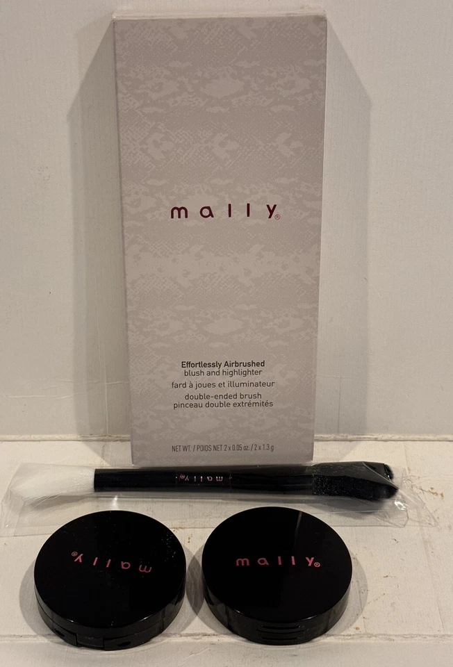 Mally Beauty Effortlessly Airbrushed Blush Perfect Peach Shade Total 4 x 1.3g - Image 4 of 4