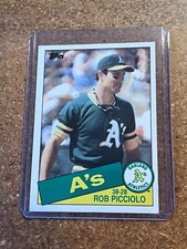 1985 Topps Traded Baseball # 90T Rob Picciolo 1