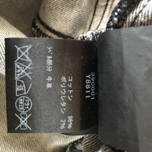 Saint Laurent Paris SLP YSL D02 Jeans Denim Gray Grey Hedi Slimane Made in Italy - Picture 6 of 9