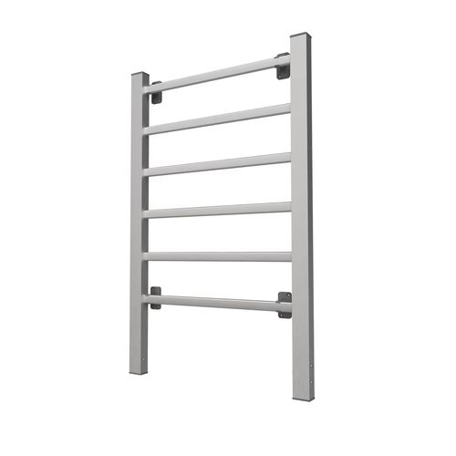 Electric Heated Towel Rack Warmer 6 Bars Stainless Steel Drying Rack Bathroom - Picture 7 of 11