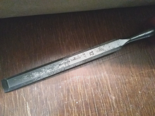 Vintage - 3 Nooitgedagt Wood Chisels - 6, 12, 20 - 1/4, 1/2, 3/4 inch - Holland - Picture 9 of 16