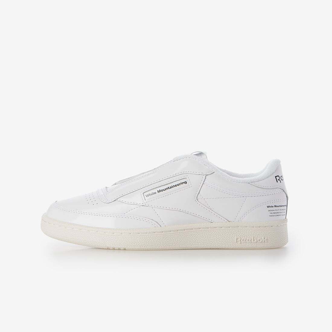 Reebok White Mountaineering Club C 85 Vintage White Chalk Black